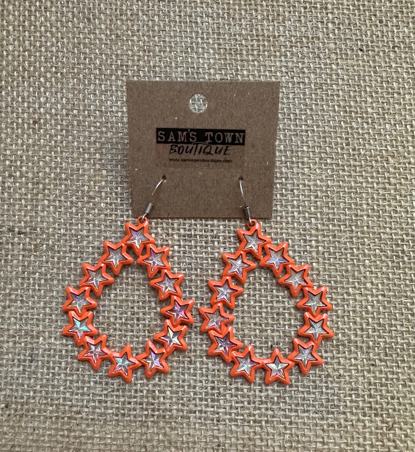 Astros Starry Earrings