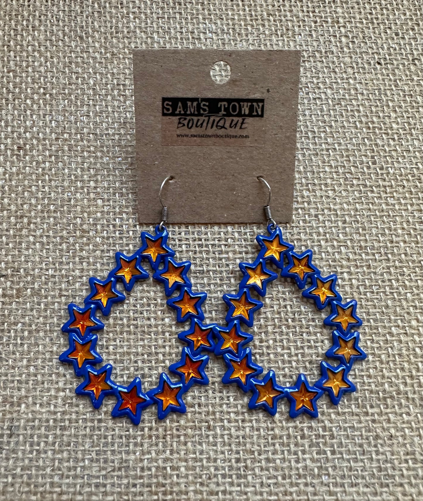 Astros Starry Earrings