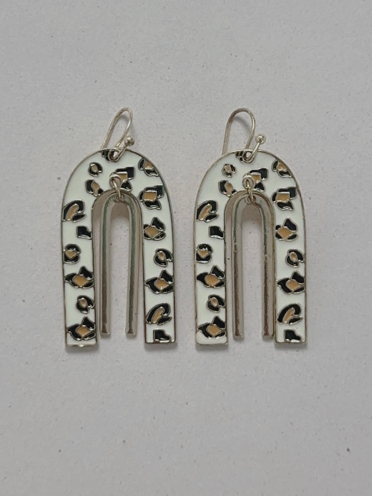 Boho Cheetah Print Earrings