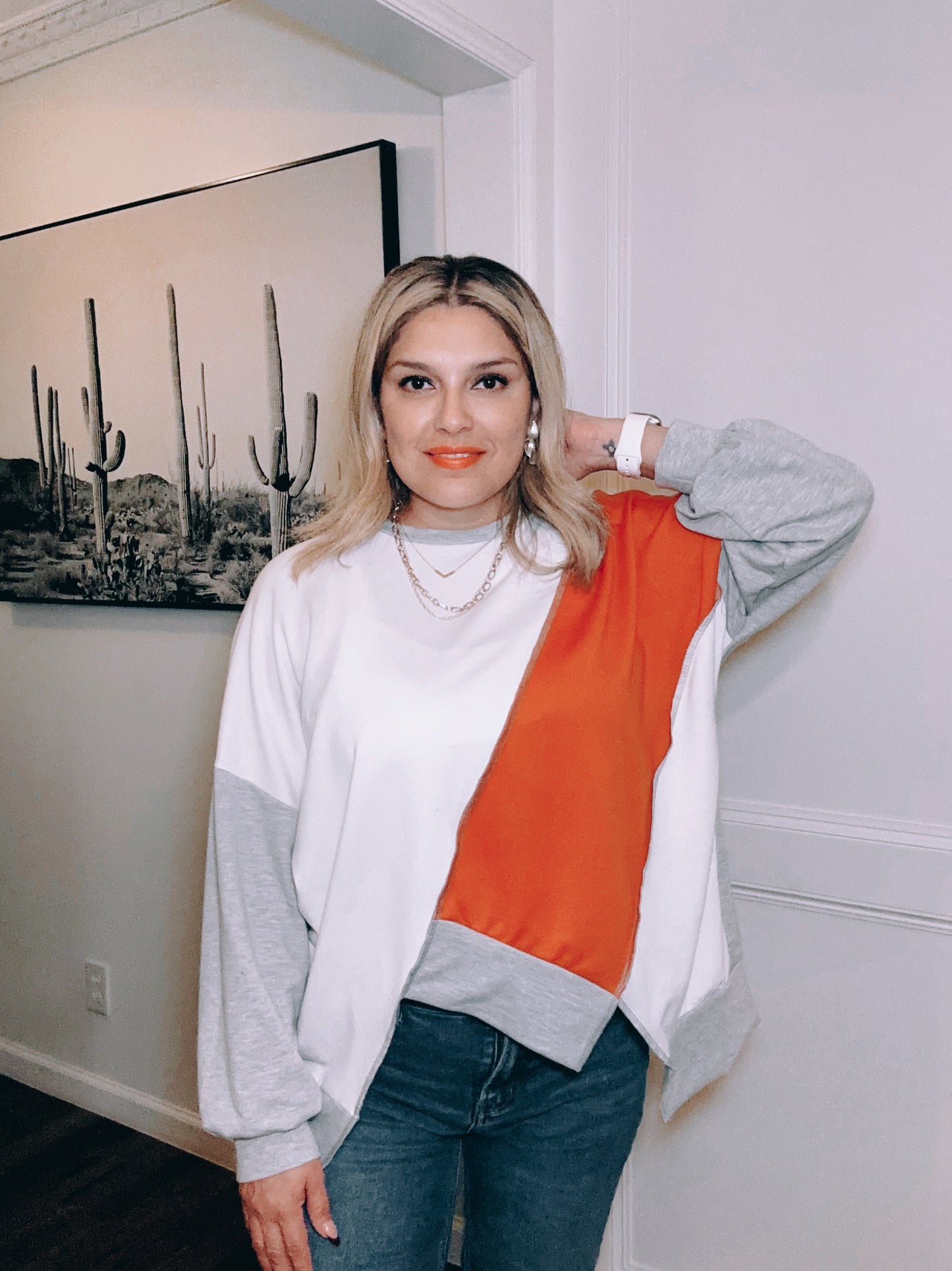Multi Colorblock Top