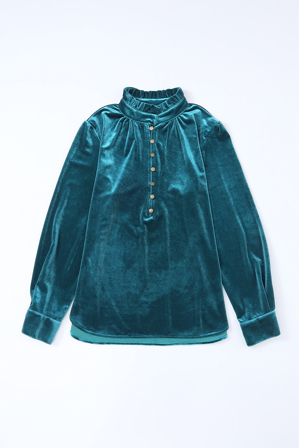 Long Sleeve Velvet Top