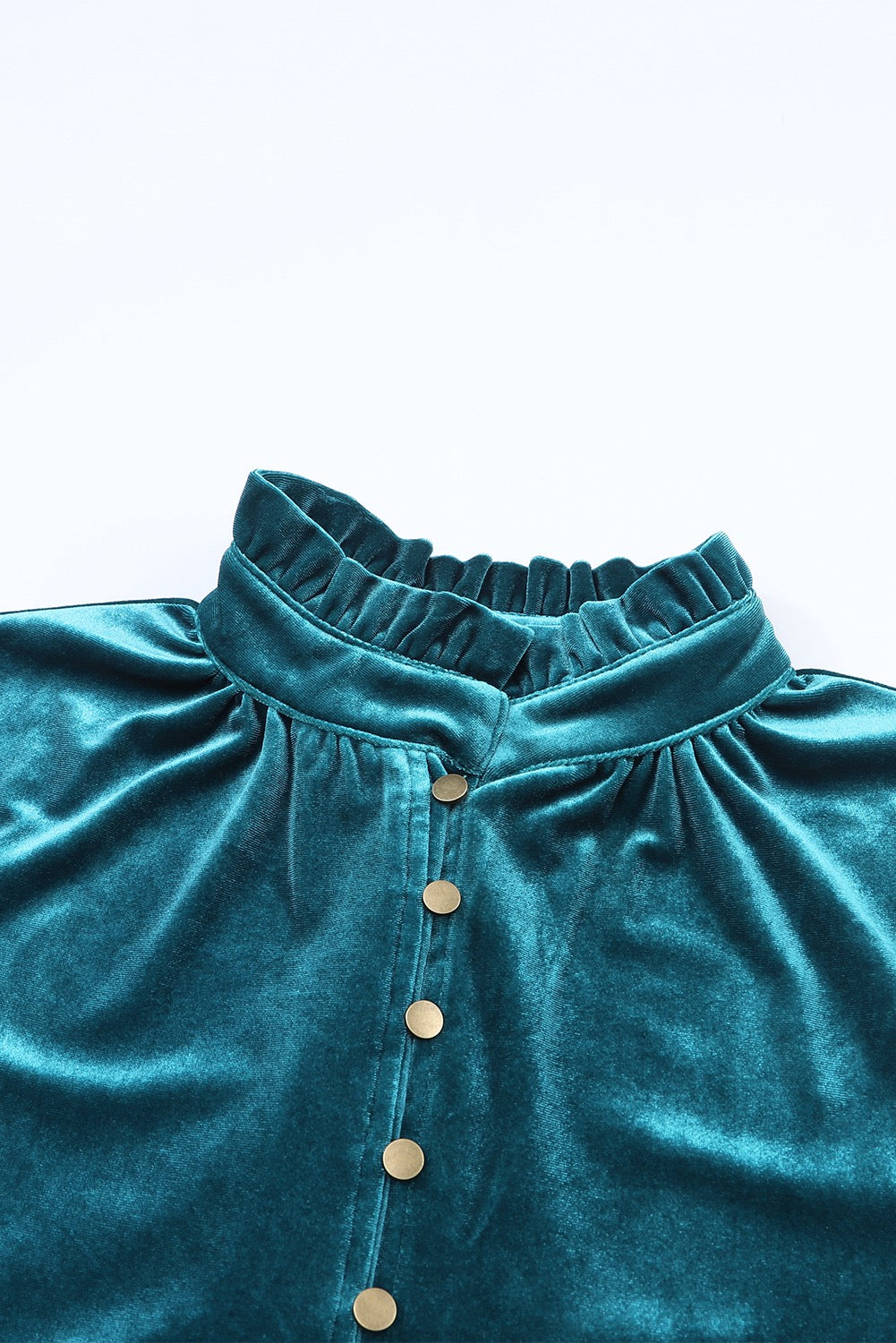 Long Sleeve Velvet Top