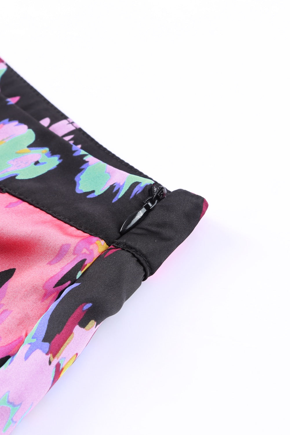 Abstract Leopard Print Mini Skirt