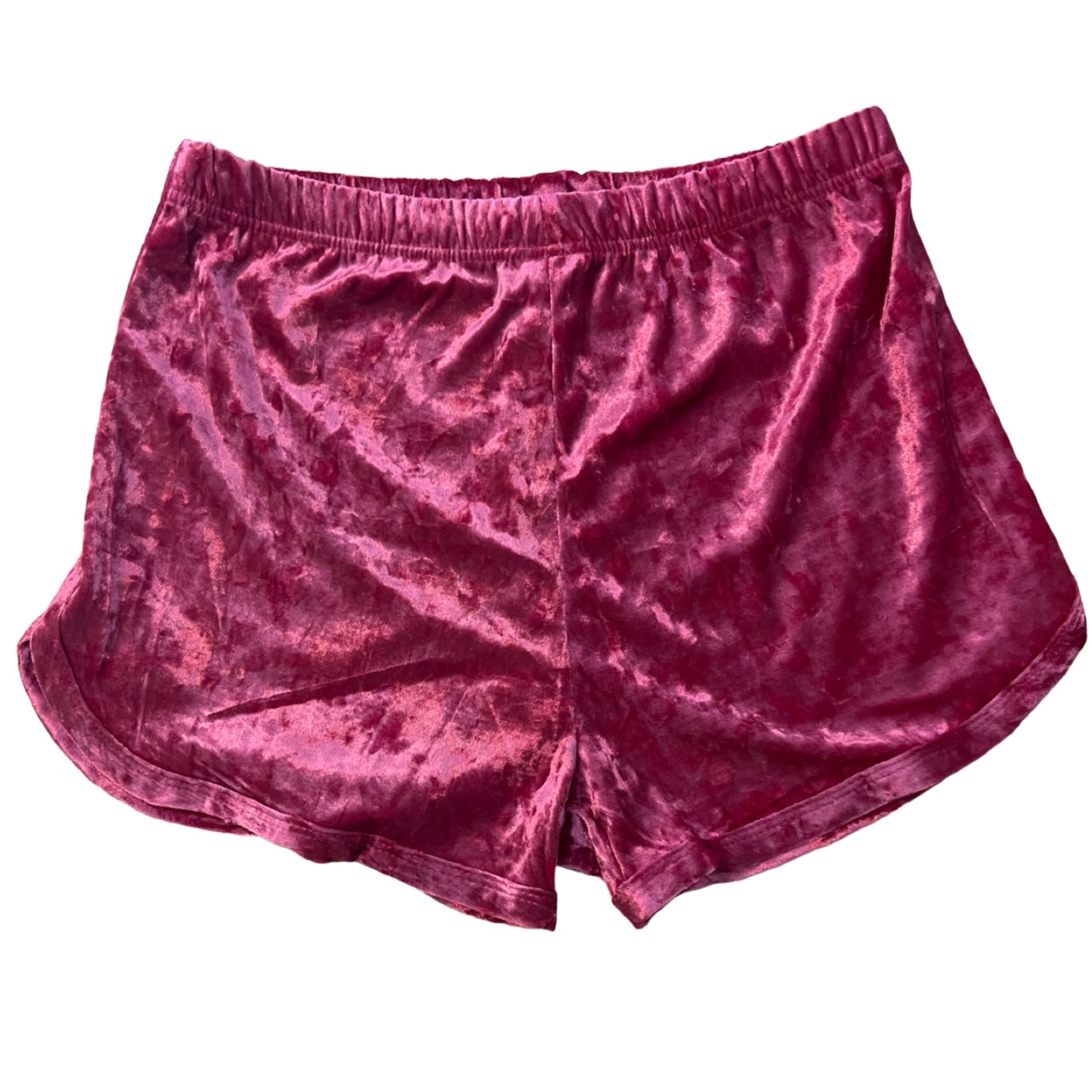 Ice Velvet Solid Track Shorts