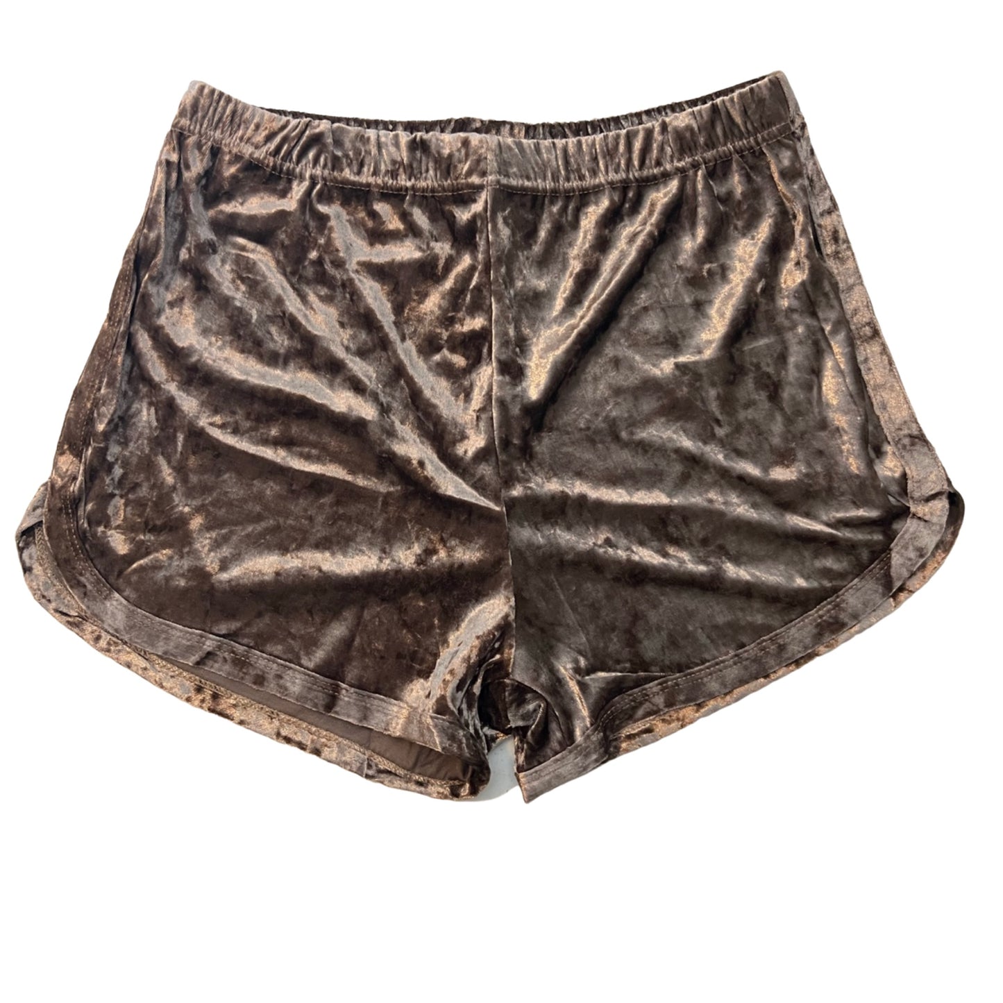 Ice Velvet Solid Track Shorts