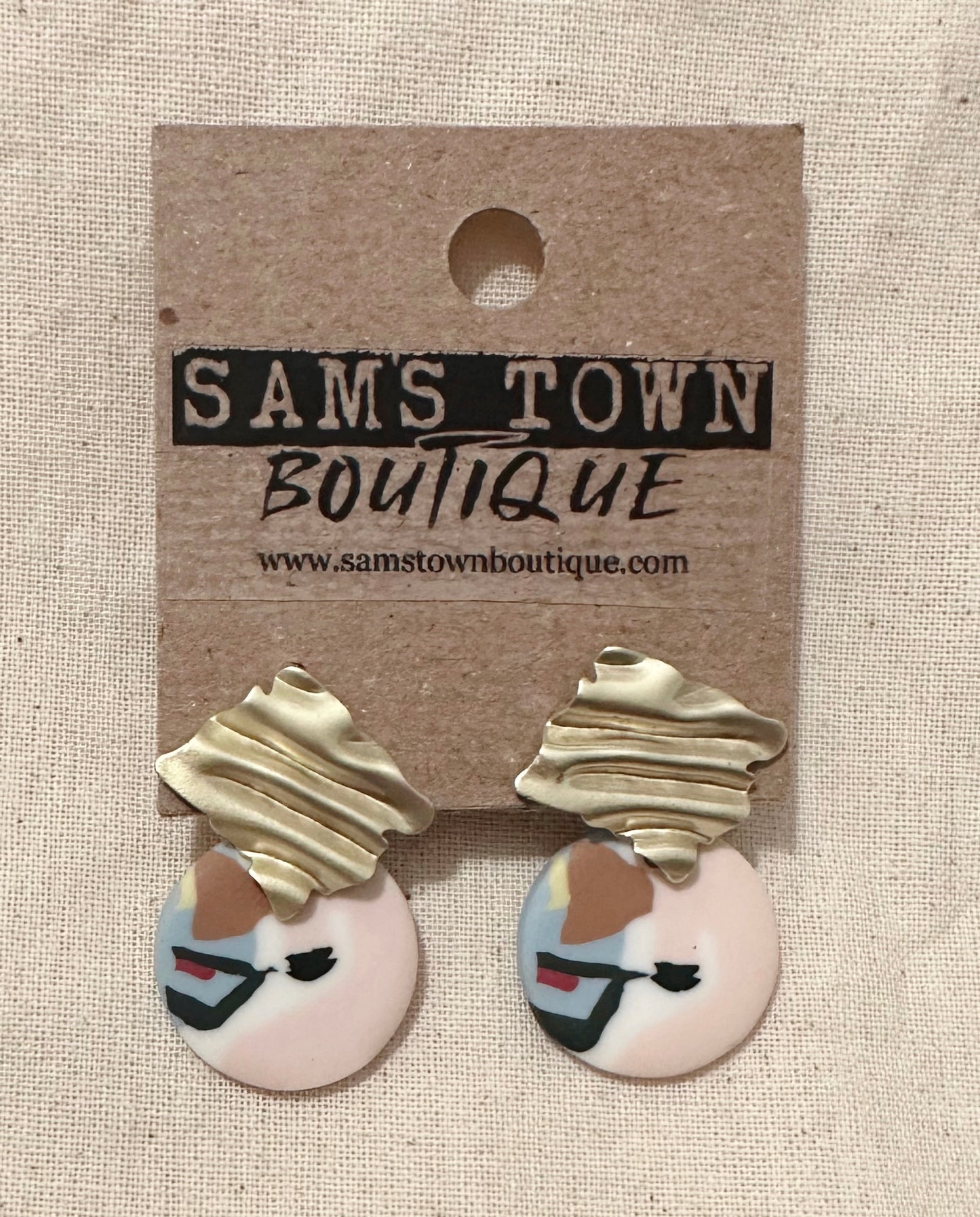 Abstract 90's Earrings