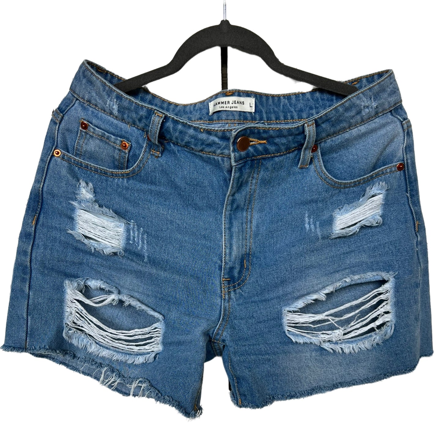 High Rise Boyfriend Shorts