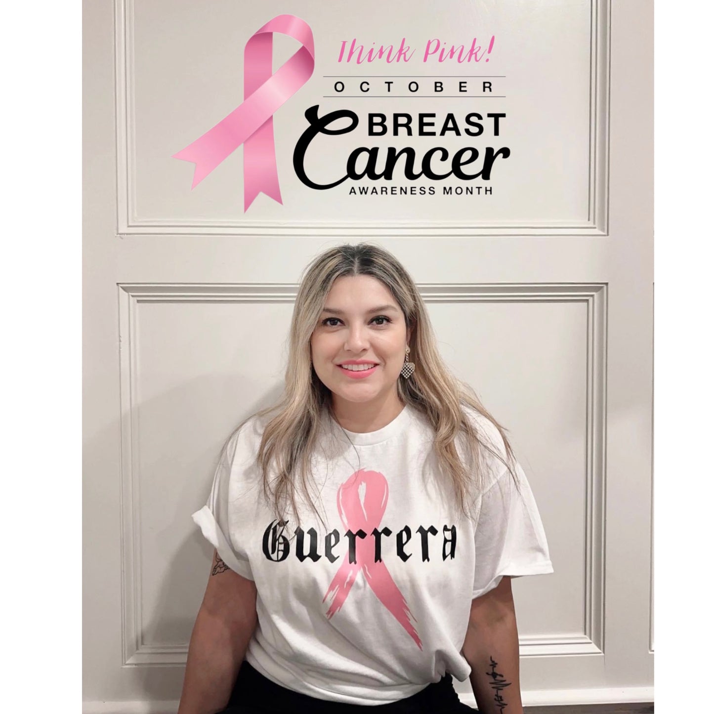 Guerrera - Breast Cancer Awareness T-Shirt