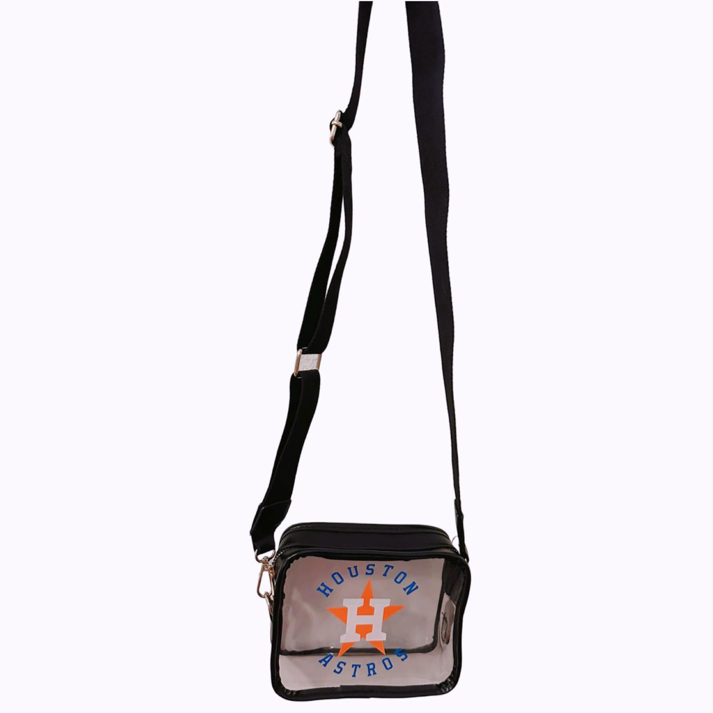 Astros Clear Crossbody Bag