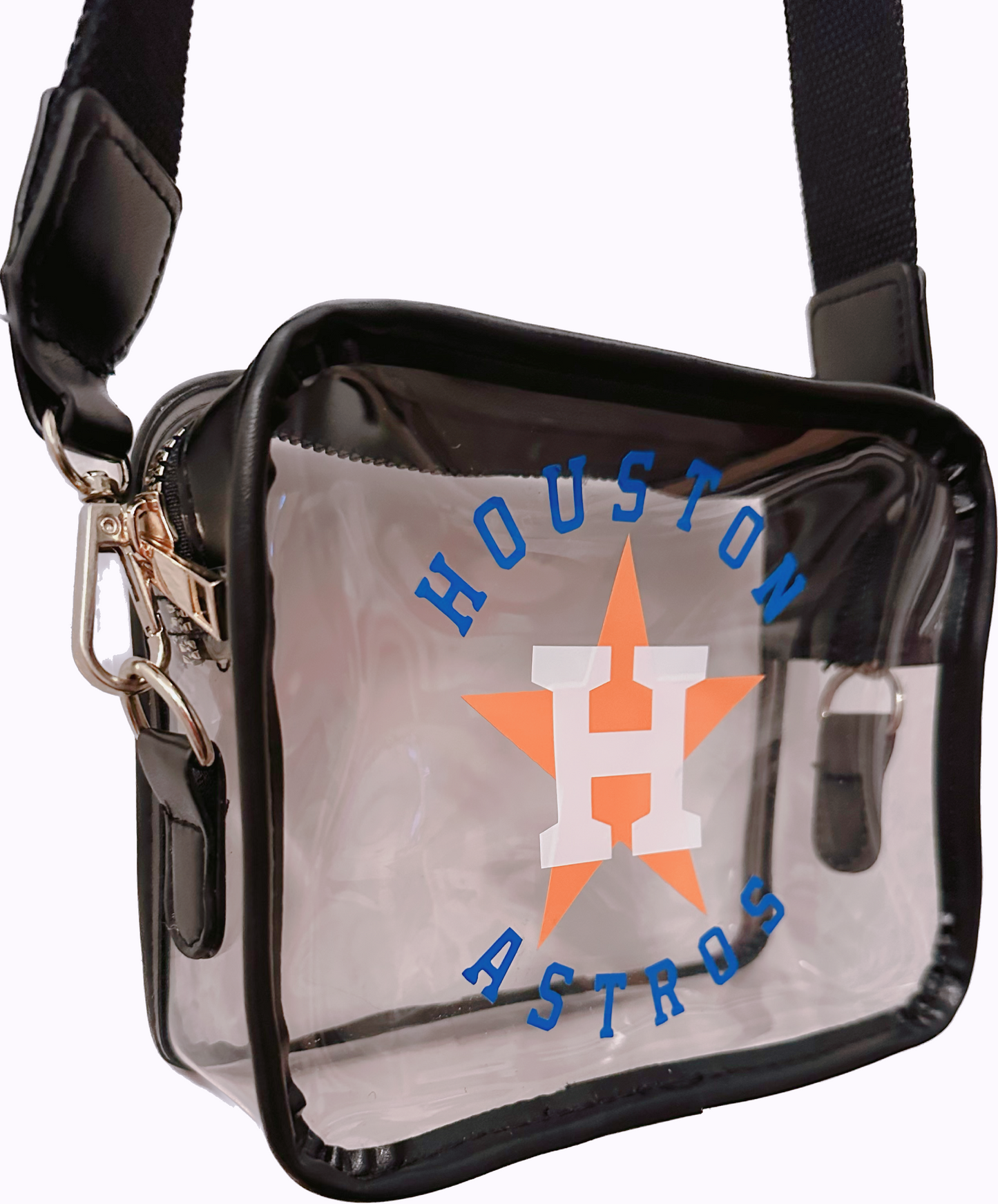 Astros Clear Crossbody Bag