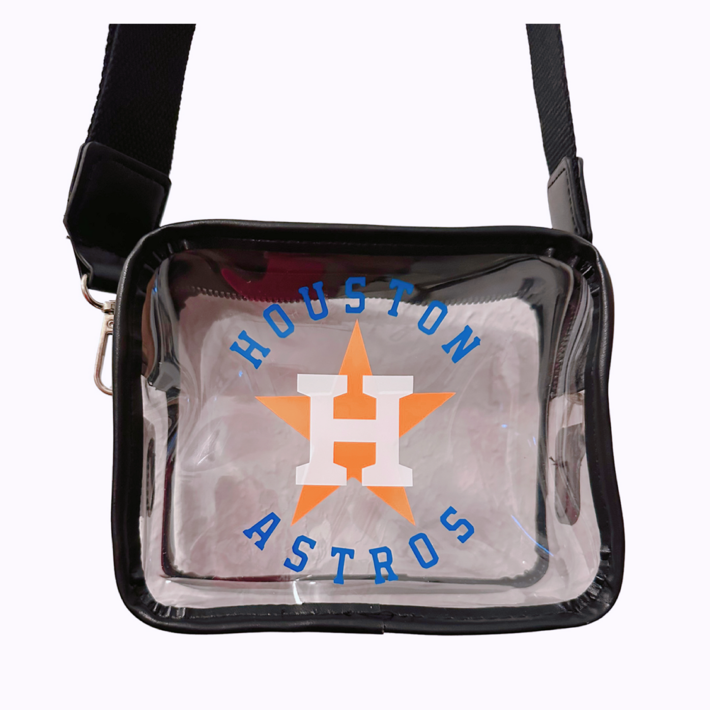 Astros Clear Crossbody Bag