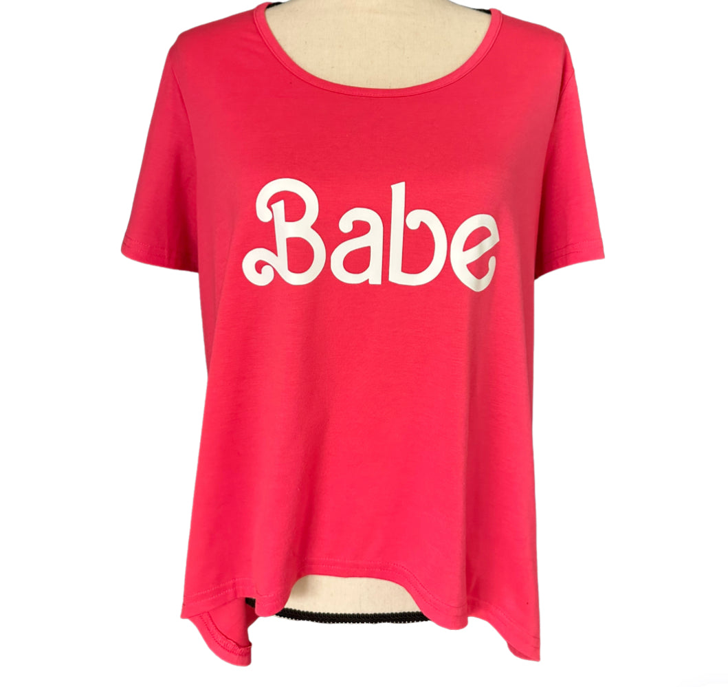 Barbie Pink Babe Top