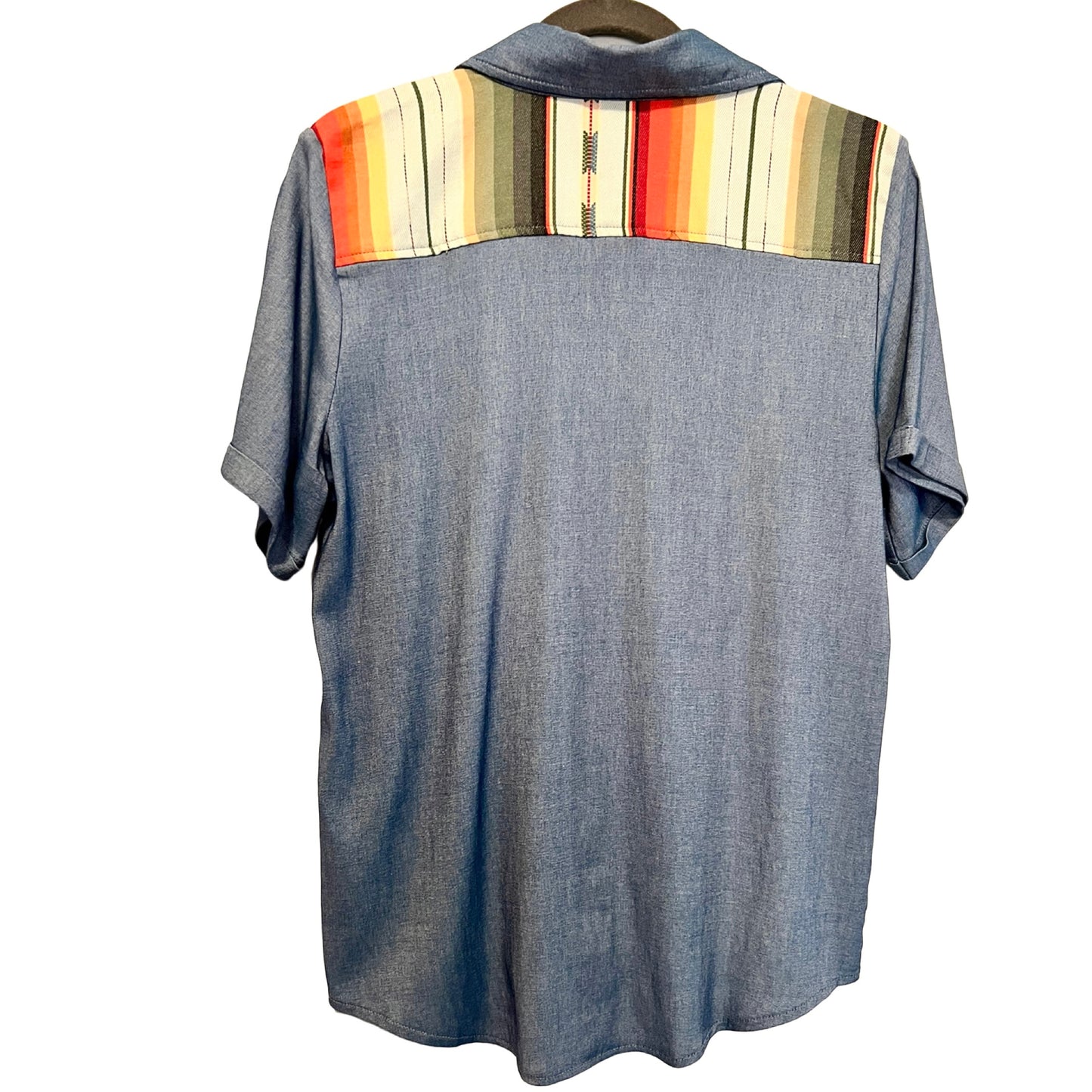 Serape Short Sleeve Top