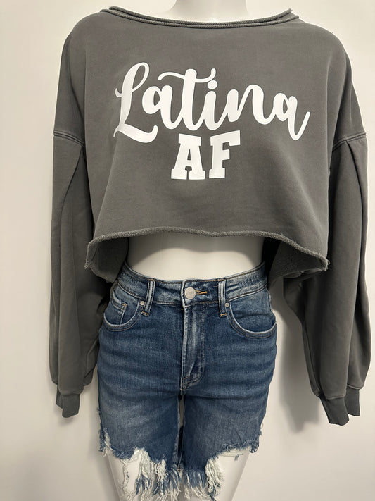 Latina AF Pullover Sweatshirt Top