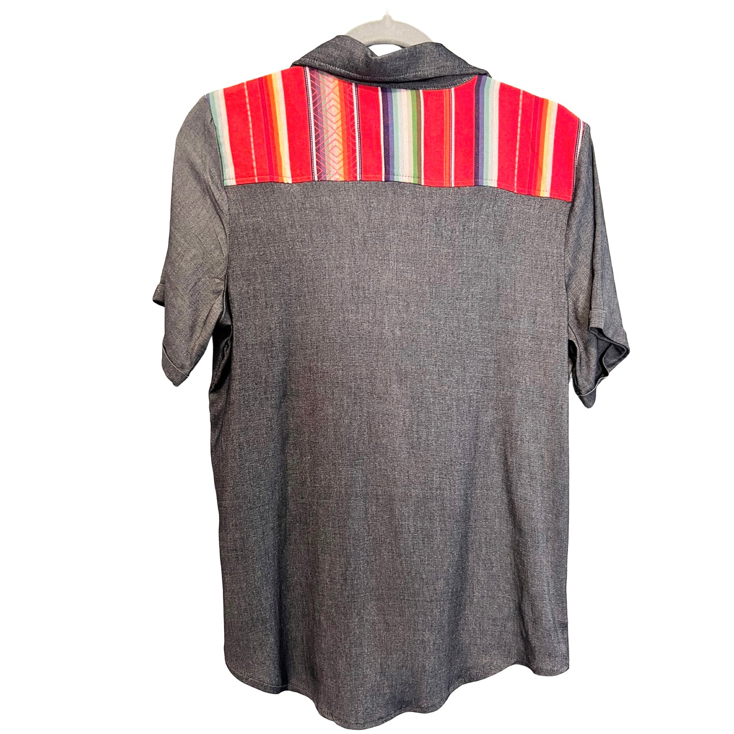 Serape Short Sleeve Top